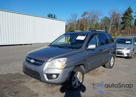 2009 Kia Sportage Ex V6 from USA, damaged, VIN KNDJE723097555248